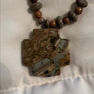 Earthy Beaded Necklace